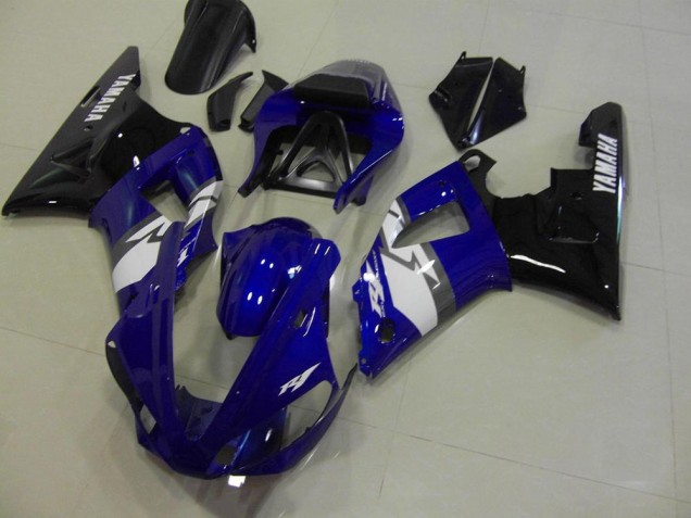 Azul Negro Blanco Carrocería Motocicletas Yamaha R1 2000-2001 Azul Negro Blanco Carrocería Motocicletas Yamaha R1 2000-2001