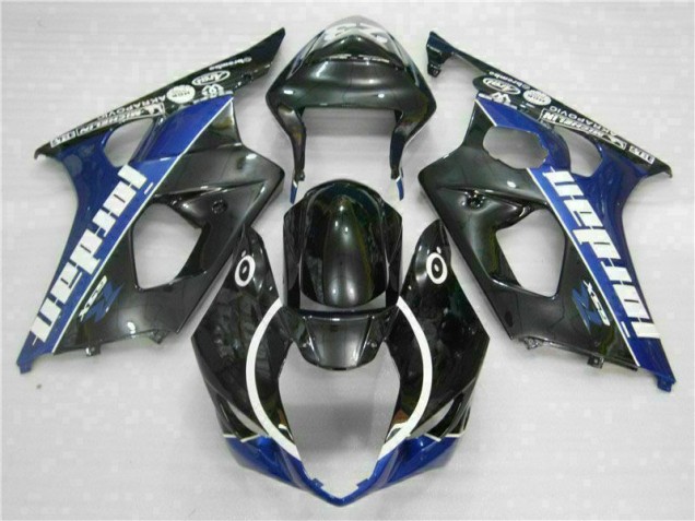 Azul Negro Carenado Moto Completo Suzuki GSXR 1000 K3 2003-2004 Azul Negro Carenado Moto Completo Suzuki GSXR 1000 K3 2003-2004