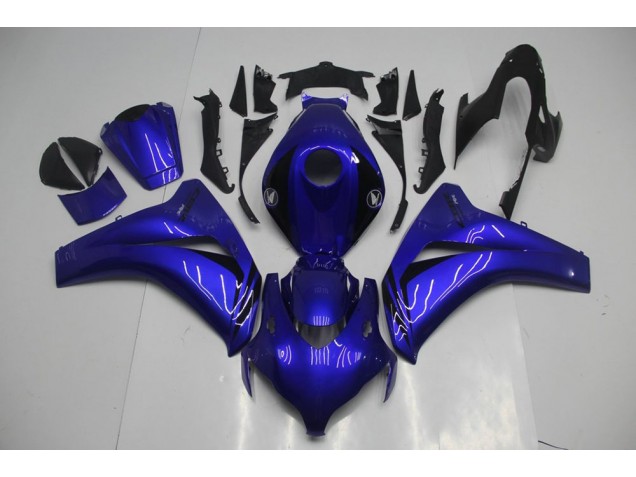 Azul Negro Carenado Moto Honda CBR 1000 RR 2008-2011 Azul Negro Carenado Moto Honda CBR 1000 RR 2008-2011