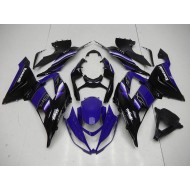 Azul Negro Carenado Moto Kawasaki ZX6R 2013-2018