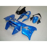 Azul Negro Carenado Moto Kawasaki ZX9R 1998-1999