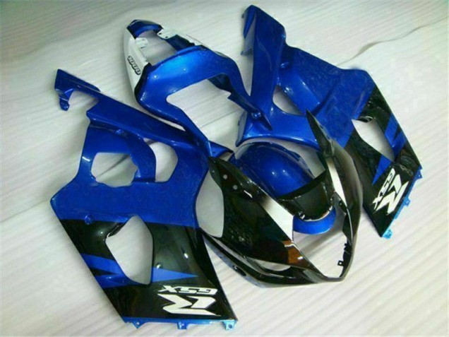 Azul Negro Carenado Moto Suzuki GSXR 1000 K3 2003-2004 Azul Negro Carenado Moto Suzuki GSXR 1000 K3 2003-2004
