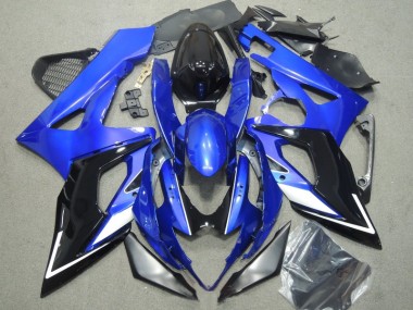 Azul Negro Carenado Moto Suzuki GSXR 1000 K5 2005-2006