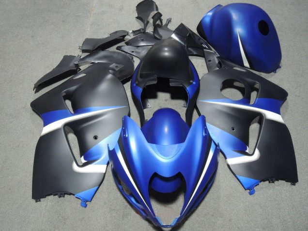Azul Negro Carenado Moto Suzuki GSXR 1300 Hayabusa 1996-2007 Azul Negro Carenado Moto Suzuki GSXR 1300 Hayabusa 1996-2007