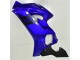 Azul Negro Carenado Moto Yamaha R6 2017-2023 Azul Negro Carenado Moto Yamaha R6 2017-2023