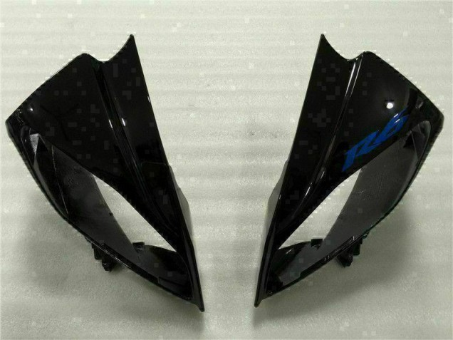 Azul Negro Carrocería Motocicletas Yamaha R6 2008-2016 Azul Negro Carrocería Motocicletas Yamaha R6 2008-2016