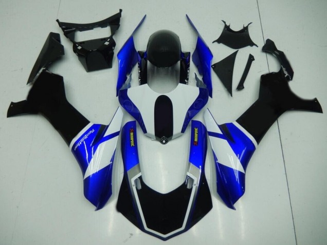 Azul Negro Inyección Kit Carenado Moto Yamaha R1 2015-2019 Azul Negro Inyección Kit Carenado Moto Yamaha R1 2015-2019
