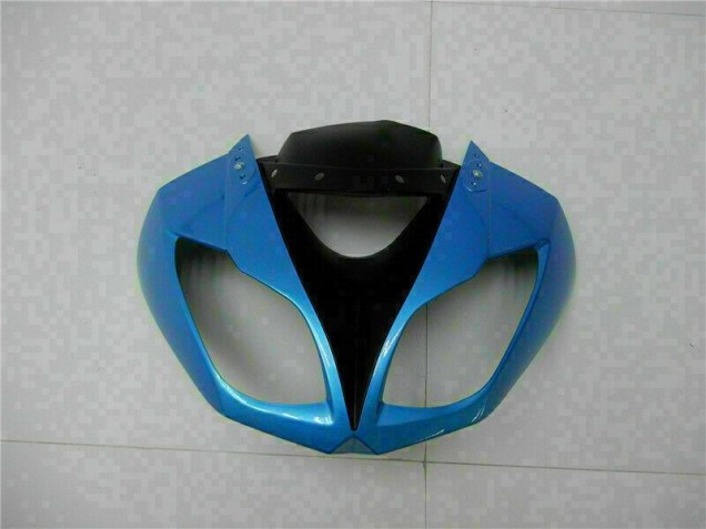 Azul Negro Kit ABS Carenado Motocicleta Kawasaki ZX6R 2009-2012 Azul Negro Kit ABS Carenado Motocicleta Kawasaki ZX6R 2009-2012