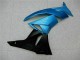 Azul Negro Kit ABS Carenado Motocicleta Kawasaki ZX6R 2009-2012 Azul Negro Kit ABS Carenado Motocicleta Kawasaki ZX6R 2009-2012