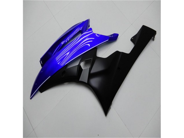 Azul Negro Kit ABS Carenado Motocicleta Yamaha R6 2006-2007 Azul Negro Kit ABS Carenado Motocicleta Yamaha R6 2006-2007