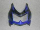 Azul Negro Kit Carenado ABS Completo Kawasaki EX250 2008-2012 Azul Negro Kit Carenado ABS Completo Kawasaki EX250 2008-2012