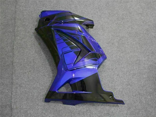 Azul Negro Kit Carenado ABS Completo Kawasaki EX250 2008-2012 Azul Negro Kit Carenado ABS Completo Kawasaki EX250 2008-2012