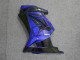 Azul Negro Kit Carenado ABS Completo Kawasaki EX250 2008-2012 Azul Negro Kit Carenado ABS Completo Kawasaki EX250 2008-2012