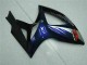 Azul Negro Kit Carenado ABS Completo Suzuki GSXR 600 / 750 K6 2006-2007 Azul Negro Kit Carenado ABS Completo Suzuki GSXR 600 / 750 K6 2006-2007