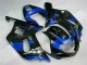 Azul Negro Kit Carenado Moto Suzuki GSXR 600 / 750 K1 K2 K3 2001-2003