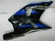 Azul Negro Kit Carenado Moto Suzuki GSXR 600 / 750 K1 K2 K3 2001-2003