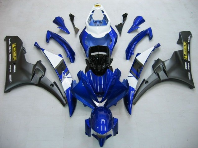 Azul Negro Kits ABS Carenado Motocicleta Yamaha R6 2006-2007 Azul Negro Kits ABS Carenado Motocicleta Yamaha R6 2006-2007