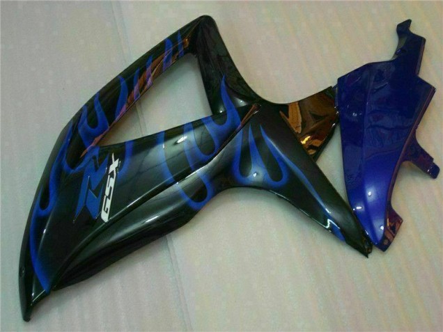 Azul Negro Kits Completo Carenado Moto ABS Suzuki GSXR 600 / 750 K8 2008-2010 Azul Negro Kits Completo Carenado Moto ABS Suzuki GSXR 600 / 750 K8 2008-2010