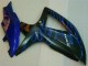 Azul Negro Kits Completo Carenado Moto ABS Suzuki GSXR 600 / 750 K8 2008-2010 Azul Negro Kits Completo Carenado Moto ABS Suzuki GSXR 600 / 750 K8 2008-2010