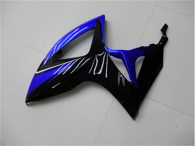 Azul Negro Kits Completo Carenado Moto Suzuki GSXR 600 / 750 K6 2006-2007 Azul Negro Kits Completo Carenado Moto Suzuki GSXR 600 / 750 K6 2006-2007