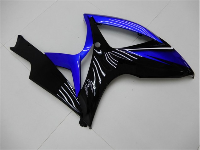 Azul Negro Kits Completo Carenado Moto Suzuki GSXR 600 / 750 K6 2006-2007 Azul Negro Kits Completo Carenado Moto Suzuki GSXR 600 / 750 K6 2006-2007