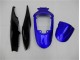 Azul Negro Kits Completo Carenado Moto Suzuki GSXR 600 / 750 K6 2006-2007 Azul Negro Kits Completo Carenado Moto Suzuki GSXR 600 / 750 K6 2006-2007