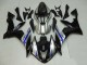 Azul Negro Plata Carenado Moto Yamaha R1 2004-2006