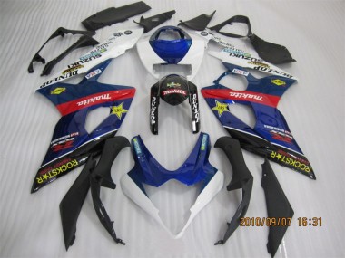 Azul Negro Rockstar Carenado Moto Suzuki GSXR 1000 K5 2005-2006