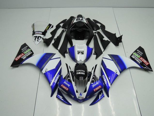 Azul Negro Sterilgarda Carenado Moto Yamaha R1 2009-2011 Azul Negro Sterilgarda Carenado Moto Yamaha R1 2009-2011