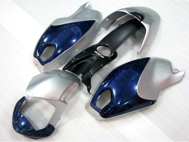 Azul Plata Carenado Moto Ducati Monster 696 2008-2012 Azul Plata Carenado Moto Ducati Monster 696 2008-2012