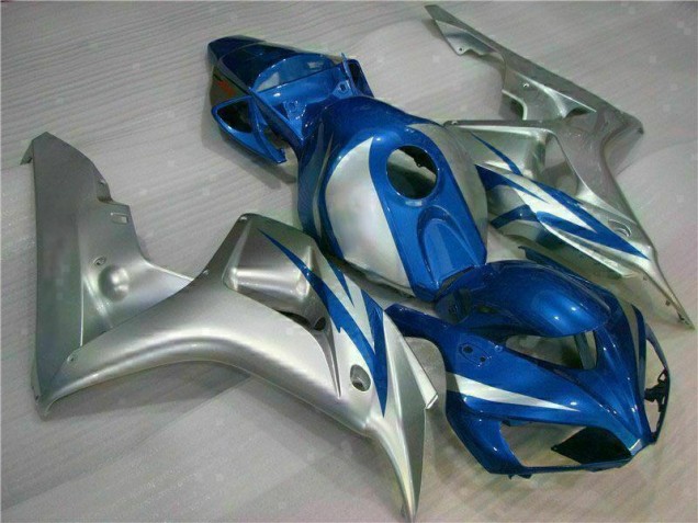Azul Plata Carenado Moto Honda CBR 1000 RR 2006-2007