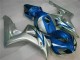Azul Plata Carenado Moto Honda CBR 1000 RR 2006-2007