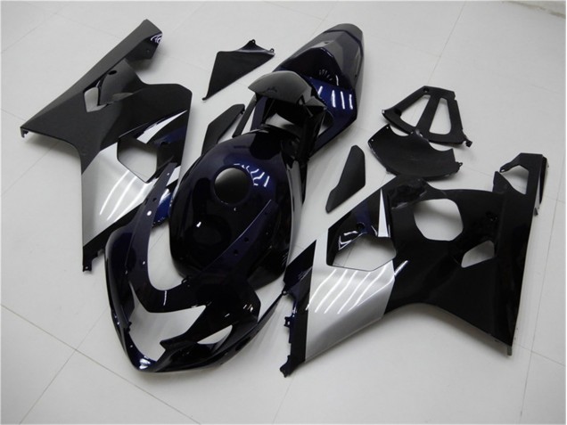 Azul Plata Carenado Moto Suzuki GSXR 600 / 750 K4 2004-2005 Azul Plata Carenado Moto Suzuki GSXR 600 / 750 K4 2004-2005