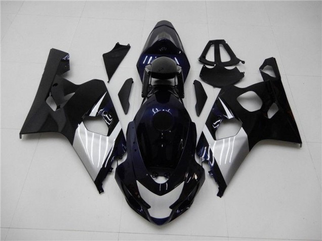 Azul Plata Carenado Moto Suzuki GSXR 600 / 750 K4 2004-2005 Azul Plata Carenado Moto Suzuki GSXR 600 / 750 K4 2004-2005