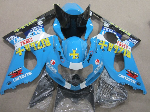 Azul Rizla Carenado Moto Suzuki GSXR 1000 K1 2000-2002 Azul Rizla Carenado Moto Suzuki GSXR 1000 K1 2000-2002