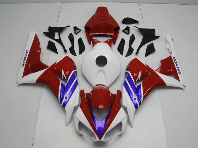 Azul Rojo & Blanco Carenado Moto Honda CBR 1000 RR 2006-2007 Azul Rojo & Blanco Carenado Moto Honda CBR 1000 RR 2006-2007