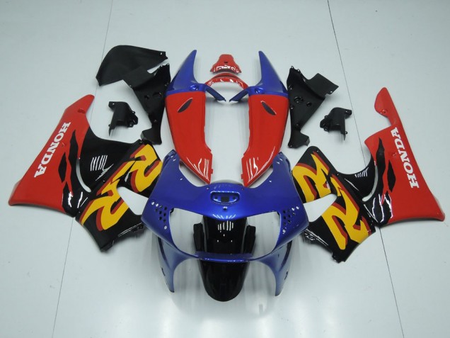 Azul Rojo Negro Carenado Moto Honda CBR 900 RR 919 1998-1999 Azul Rojo Negro Carenado Moto Honda CBR 900 RR 919 1998-1999