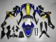 Azul Tiburón Carenado Moto Yamaha R1 2007-2008