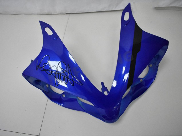 Azul Tiburón Carenado Moto Yamaha R1 2007-2008
