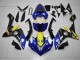 Azul Tiburón Carenado Moto Yamaha R1 2007-2008