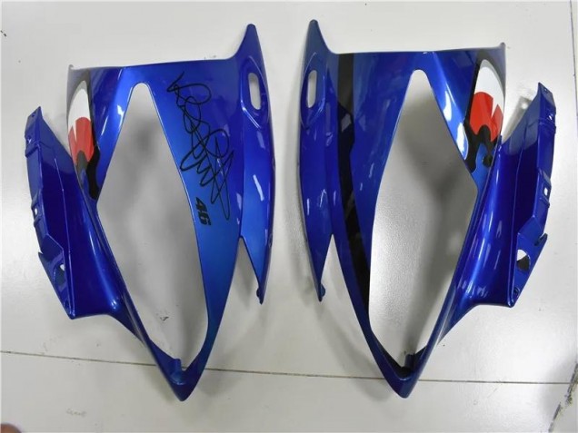 Azul Tiburón Carenado Moto Yamaha R6 2006-2007