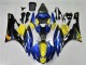Azul Tiburón Carenado Moto Yamaha R6 2006-2007