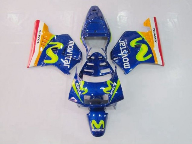 Azul Verde Carenado Moto Honda NSR 250 MC28 P4 1994-1996 Azul Verde Carenado Moto Honda NSR 250 MC28 P4 1994-1996