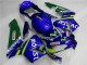Azul Verde Movistar Castrol Carenado Moto Honda CBR 600 RR 2003-2004 Azul Verde Movistar Castrol Carenado Moto Honda CBR 600 RR 2003-2004