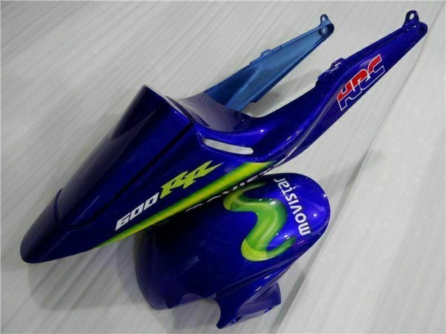 Azul Verde Movistar Castrol Carenado Moto Honda CBR 600 RR 2003-2004 Azul Verde Movistar Castrol Carenado Moto Honda CBR 600 RR 2003-2004
