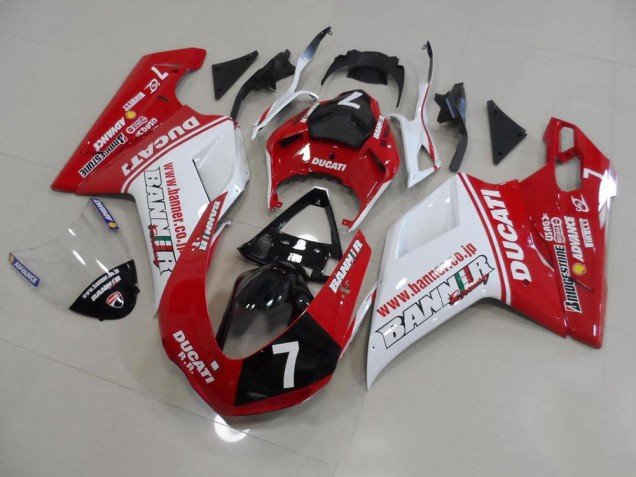 Banner 7 Carenado Moto Ducati 848 1098 1198 2007-2014 Banner 7 Carenado Moto Ducati 848 1098 1198 2007-2014