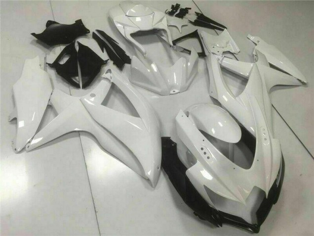 Blanco ABS Kits Carenado Moto Suzuki GSXR 600 / 750 K8 2008-2010 Blanco ABS Kits Carenado Moto Suzuki GSXR 600 / 750 K8 2008-2010