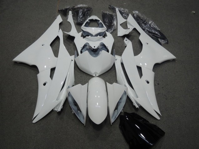 Blanco ABS Kits Carenado Moto Yamaha R6 2008-2016 Blanco ABS Kits Carenado Moto Yamaha R6 2008-2016