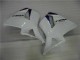 Blanco ABS Kits Carenados Moto Honda CBR 600 RR 2003-2004