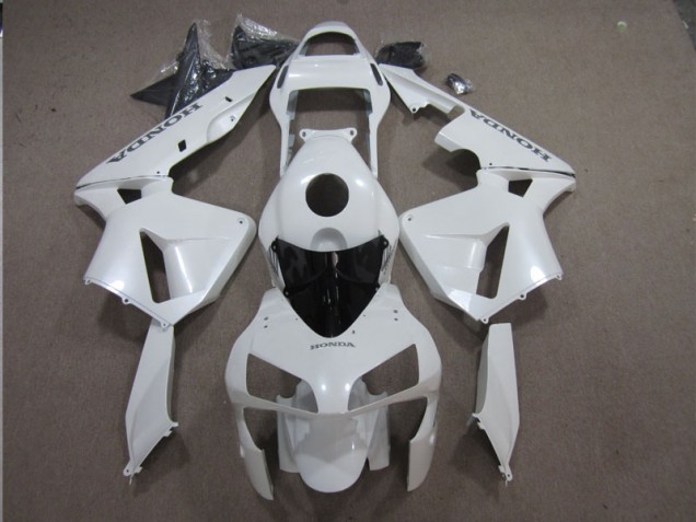 Blanco ABS Moto Plástica Honda CBR 600 RR 2005-2006 Blanco ABS Moto Plástica Honda CBR 600 RR 2005-2006